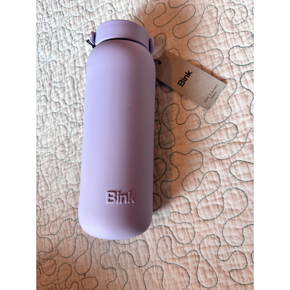 Bink 21oz Steel and Ceramic Insulated Straw Tumbler Lilac Purple